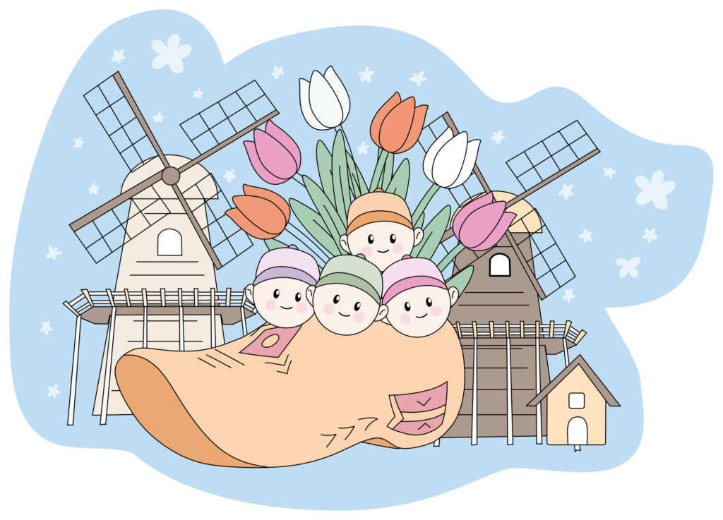 Happyzz Hollands (Nederlands) Klomp