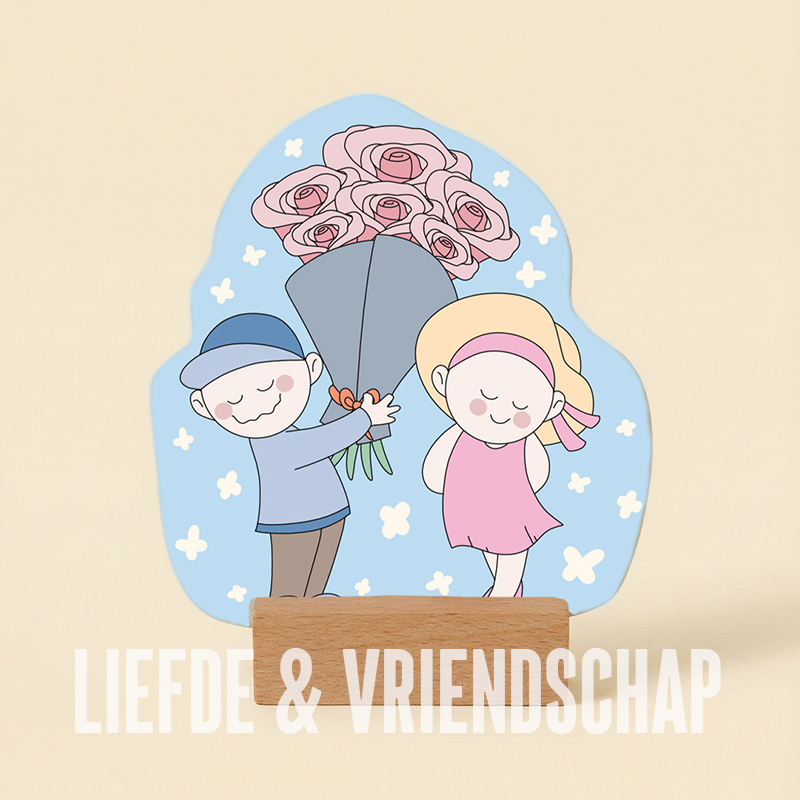 Liefde & Vriendschap ornament