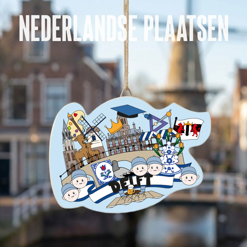 Nederlandse Plaatsen ornament